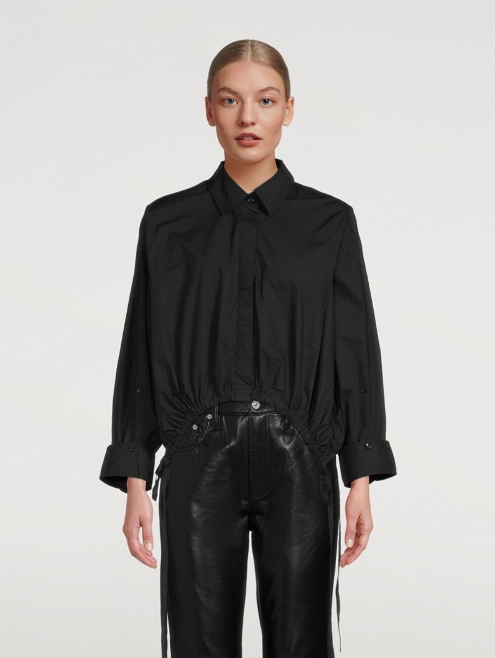 Citizens of Humanity Alexandra Button Up Black size small